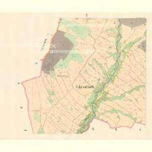 Glasdörf (Sklena Wes) - m2733-1-007 - Kaiserpflichtexemplar der Landkarten des stabilen Katasters