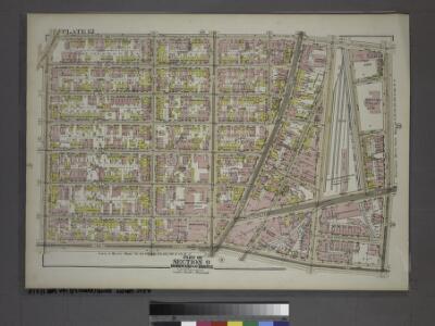 Plate 12, Part of Section 9, Borough of the Bronx. [Bounded by E. 156th Street, St. Anns Avenue, E. 149th Street and Morris Avenue.]