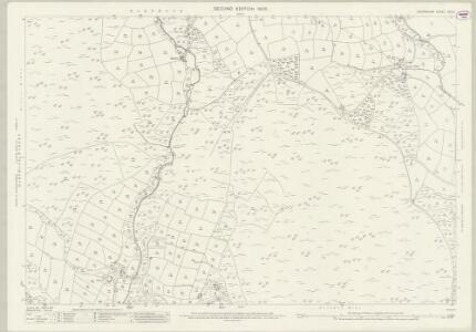 Devon CVII.4 (includes: Lydford; Widecombe in the Moor) - 25 Inch Map