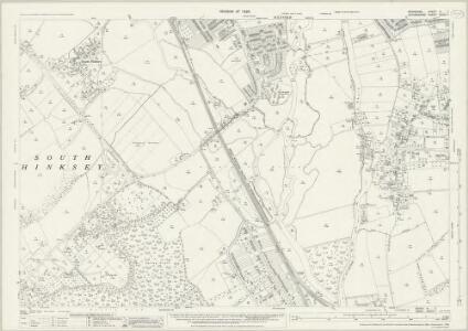Berkshire VI.7 (includes: Kennington; Littlemore; North Hinksey; Oxford; South Hinksey) - 25 Inch Map
