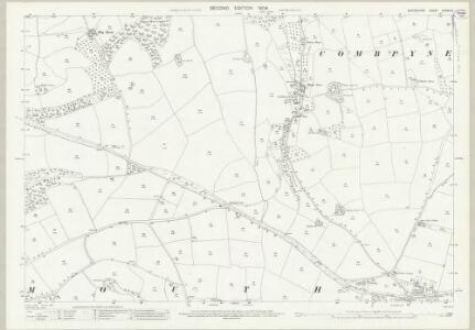 Devon LXXXIV.5 (includes: Axmouth; Combpyne Rousdon) - 25 Inch Map