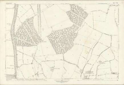 Northamptonshire LII.16 (includes: Hackleton; Ravenstone; Stoke Goldington) - 25 Inch Map