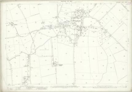Berkshire XIII.10 (includes: Kingston Lisle; Uffington; Woolstone) - 25 Inch Map