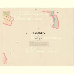 Rakowitz - c6426-1-006 - Kaiserpflichtexemplar der Landkarten des stabilen Katasters