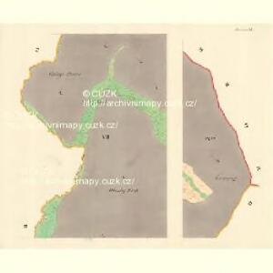 Hostienitz (Hostenice) - m0851-1-006 - Kaiserpflichtexemplar der Landkarten des stabilen Katasters
