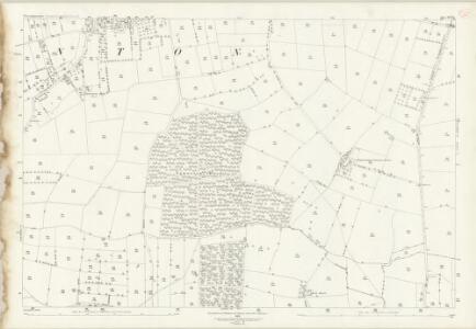Nottinghamshire XX.13 (includes: Egmanton; Laxton; Weston) - 25 Inch Map