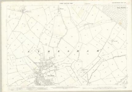 Northamptonshire LIX.8 (includes: Helmdon; Syresham) - 25 Inch Map