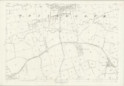 Wiltshire XIV.6 (includes: Brinkworth; Dauntsey) - 25 Inch Map