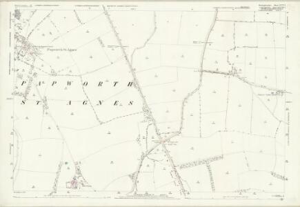 Huntingdonshire XXVI.3 (includes: Elsworth; Graveley; Hilton; Papworth Everard; Papworth St Agnes) - 25 Inch Map