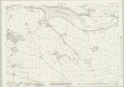 Cornwall XXXIX.7 (includes: Cubert; Newquay) - 25 Inch Map