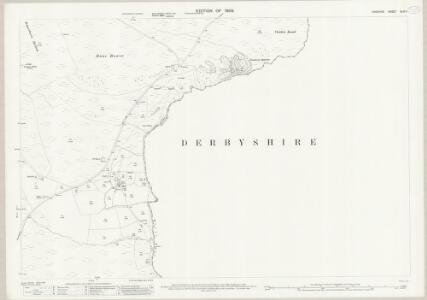 Cheshire XLIV.4 (includes: Hartington Upper Quarter; Quarnford; Wildboarclough) - 25 Inch Map