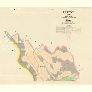 Libitsch (Libič) - c4011-1-001 - Kaiserpflichtexemplar der Landkarten des stabilen Katasters