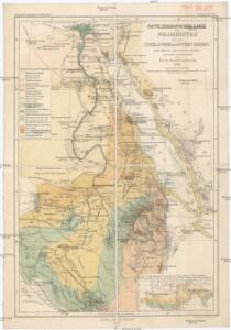 Phyto-geographische Karte des Nilgebietes und der Uferländer des Rothen Meeres