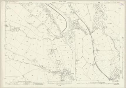 Northumberland (New Series) LXXIII.12 (includes: Birtley; Chollerton; Wark) - 25 Inch Map