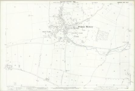 Hampshire and Isle of Wight XXIII.3 (includes: Andover; Penton Grafton; Penton Mewsey) - 25 Inch Map