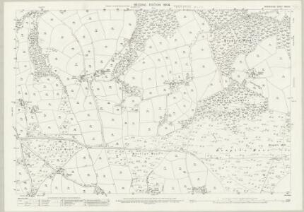 Devon XXIII.13 (includes: Knowstone; Rose Ash) - 25 Inch Map