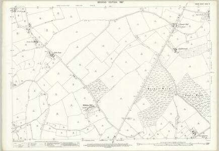 Essex (1st Ed/Rev 1862-96) XXXIV.5 (includes: Black Notley; Felsted; Great and Little Leighs) - 25 Inch Map