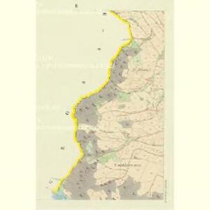 Kamenitz im Gebirge (Kamenice Horska) - c2190-1-002 - Kaiserpflichtexemplar der Landkarten des stabilen Katasters