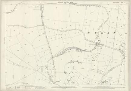 Leicestershire L.4 (includes: Foxton; Lubenham; Market Harborough) - 25 Inch Map