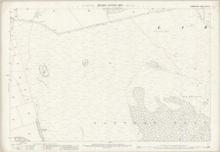Cumberland XXXIX.12 (includes: Hesket) - 25 Inch Map