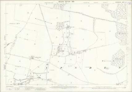 Oxfordshire LII.4 (includes: Crowmarsh; Ipsden) - 25 Inch Map