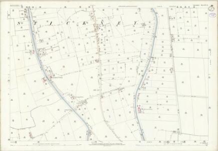 Lincolnshire XC.14 (includes: Midville; New Leake; Stickney; West Fen) - 25 Inch Map