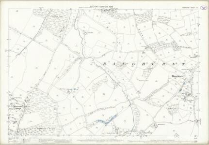 Hampshire and Isle of Wight X.1 (includes: Baughurst; Kingsclere) - 25 Inch Map