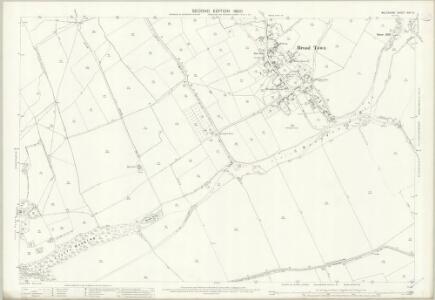 Wiltshire XXII.5 (includes: Broad Hinton; Broad Town; Clyffe Pypard) - 25 Inch Map
