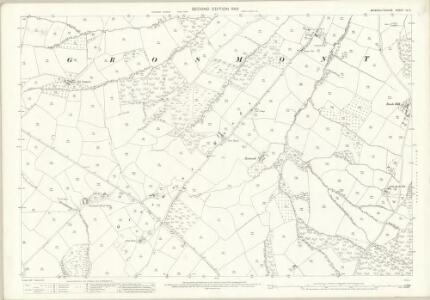 Monmouthshire IV.11 (includes: Grosmont) - 25 Inch Map