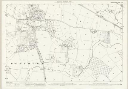 Worcestershire XLI.7 (includes: Pershore; Pinvin) - 25 Inch Map