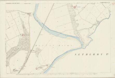 Cumberland VI.11 (includes: Arthuret) - 25 Inch Map