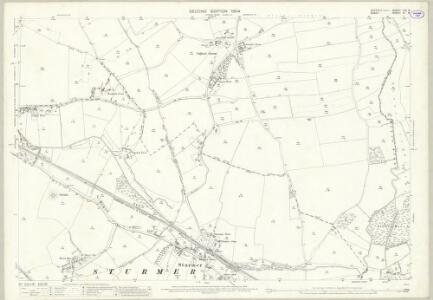 Suffolk LXX.8 (includes: Haverhill; Kedington; Sturmer; Wixoe) - 25 Inch Map