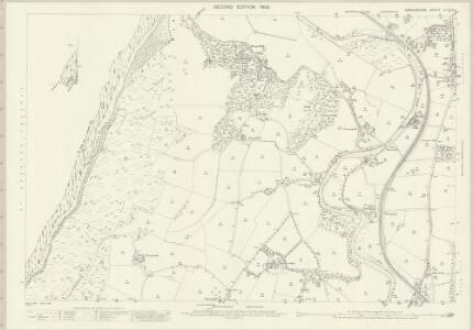 Cardiganshire X.1 & IX.4 (includes: Aberystwyth; Llanbadarn Y Creuddyn; Llandychaearn) - 25 Inch Map