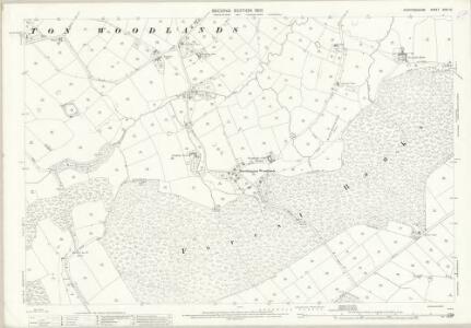 Staffordshire XXXII.15 (includes: Marchington; Newborough; Tutbury) - 25 Inch Map