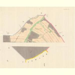 Langenlutsch (Dlauha Lauczka) - m0450-1-001 - Kaiserpflichtexemplar der Landkarten des stabilen Katasters