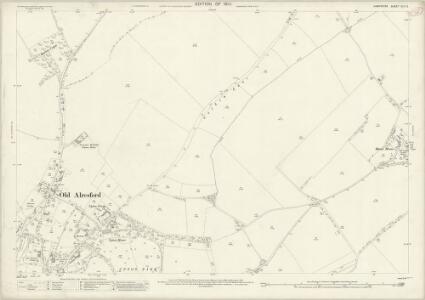 Hampshire and Isle of Wight XLII.2 (includes: Bighton; Old Alresford) - 25 Inch Map