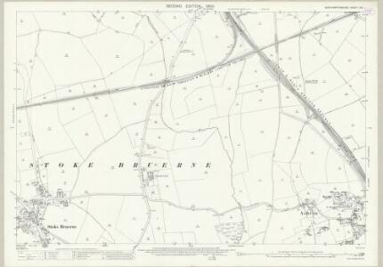 Northamptonshire LVII.1 (includes: Ashton; Roade; Stoke Bruerne) - 25 Inch Map