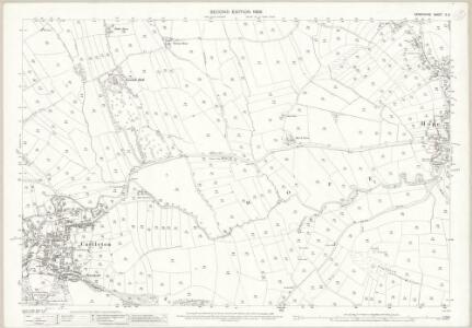 Derbyshire X.5 (includes: Castleton; Hope) - 25 Inch Map