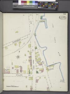 Staten Island, Plate No. 17 [Map bounded by New York Bay, Willow Ave., Simonson]