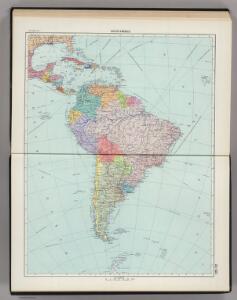 221-222.  South America, Political.  The World Atlas.