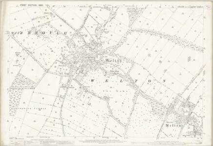 Yorkshire CCXXXIX.5 (includes: Elloughton; Welton) - 25 Inch Map
