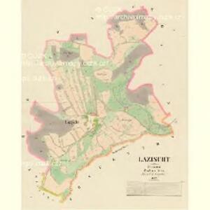 Lazischt - c3833-1-001 - Kaiserpflichtexemplar der Landkarten des stabilen Katasters