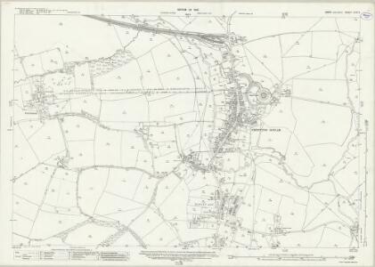 Essex (New Series 1913-) n LXI.8 (includes: Chipping Ongar; Greenstead; High Ongar) - 25 Inch Map
