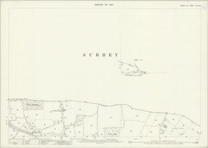 Sussex III.3 & III.4 (includes: Charlwood; Crawley) - 25 Inch Map