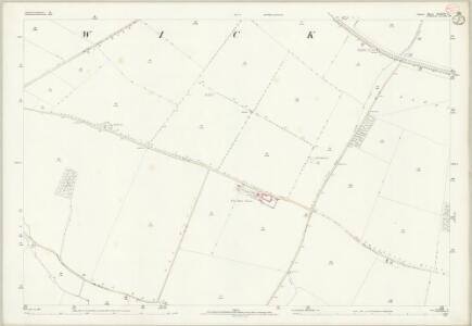Dorset XXXIV.2 (includes: Pamphill; Shapwick) - 25 Inch Map