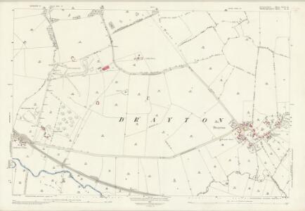 Leicestershire XLVI.12 (includes: Ashley; Bringhurst; Drayton; East Carlton; Medbourne; Middleton; Neville Holt) - 25 Inch Map