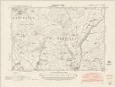Cardiganshire XXV.NE - OS Six-Inch Map