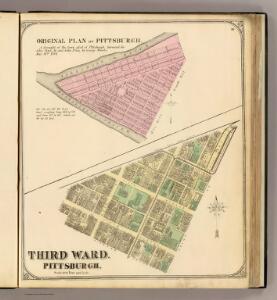 Ward 3; 1784 map.
