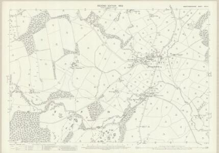 Montgomeryshire XXIX.14 (includes: Tregynon) - 25 Inch Map