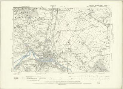 Yorkshire CCXXXI.SW - OS Six-Inch Map